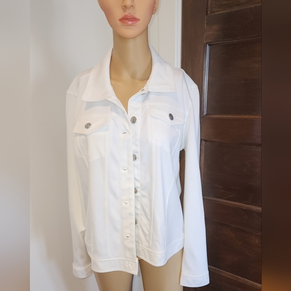 BACCINI White Jacket - Picture 1 of 6